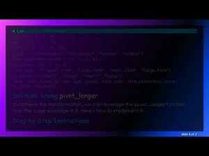 Transforming Your Data from Wide to Long Format Using R: An Easy Guide