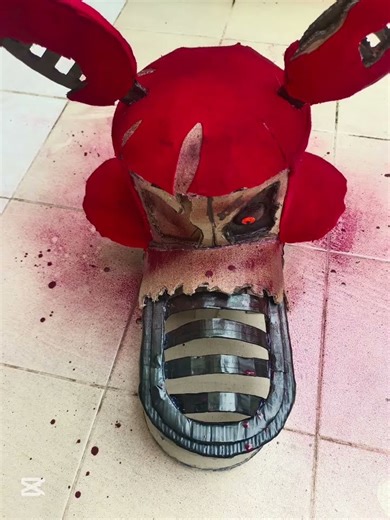 Nightmare foxy cosplay tutorial#fnaf4 #tutorial