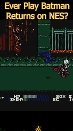 Batman Returns on NES Was BRUTAL! 🦇 | Retro Gaming #Shorts