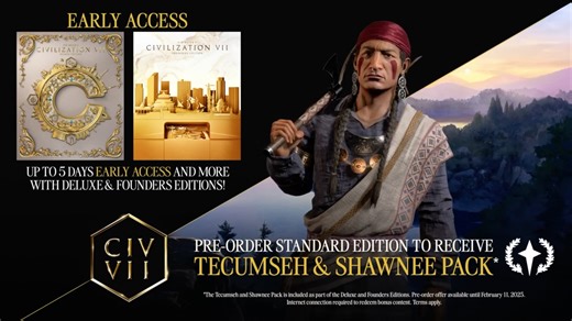 Civilization 7 Official Tecumseh Trailer