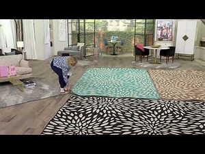 Ultimate Innovations 7'x10' Bella Blossoms In/Outdoor Rug on QVC