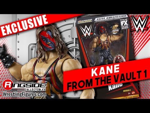 WWE Figure Insider: Kane Mattel WWE Elite From the Vault Series 1 Exclusive Figure!