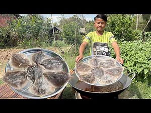 Cook and Eat: Yummy Stingray cooking | Spy stingray recipe