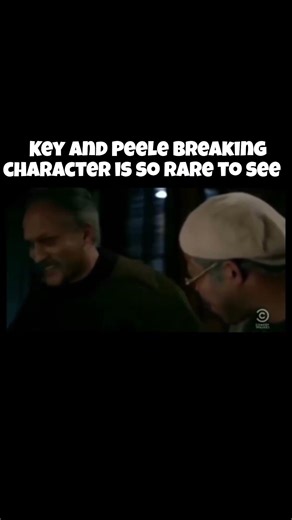 Key and Peele breaking character is so rare to see #viral #funny #comedy #trend