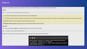 Copy entire directory using Terminal Command Linux, Mac, Bash