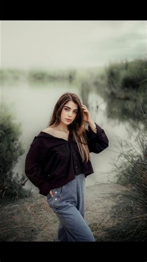 Cinematic portrait photography 📸✨Light, pose & Lightroom Mobile magic 🎨Watch till the end 🔥