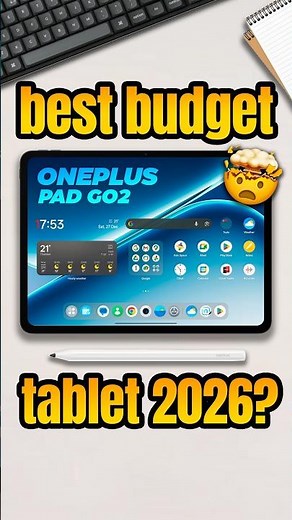 This Budget Tablet Surprised Me in 2026 🤯🔥 (OnePlus Pad Go 2)
