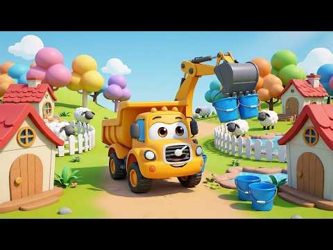 Tiny Dump Truck Goes Clunk Clunk Clang | Construction Sounds & Kids Songs