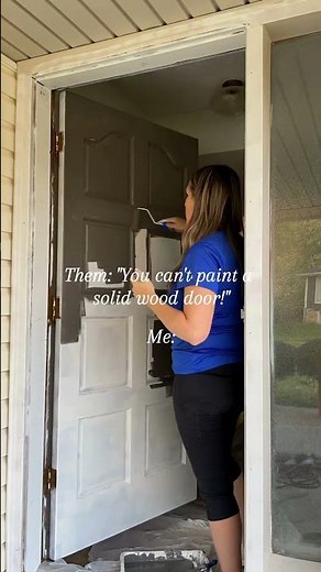 How to Paint Your Front Door | Easy Weekend DIY