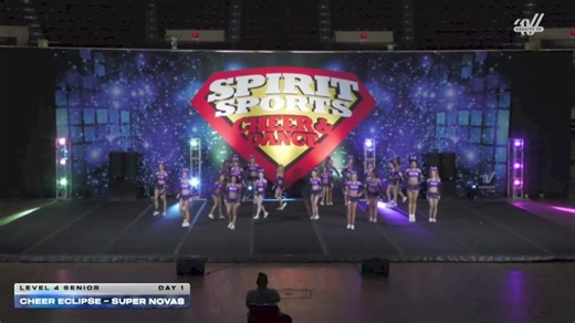 Cheer Eclipse - Supernovas [2026 L4 Senior Day 1] 2026 Spirit Sports Kansas City Nationals