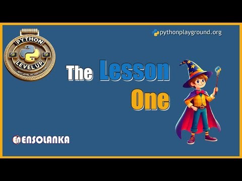 Python LevelUp Study Pack — Lesson 01: Code Example Demo | PythonPlayground.org | .club