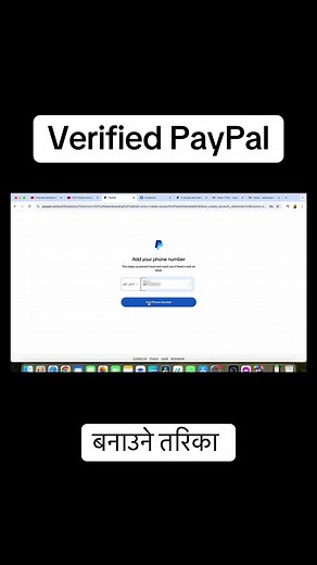 Verified PayPal Account Creation in Nepal