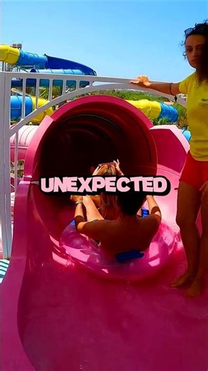 Water Slide Fun Turned TERRIFYING! 😱 | #short #youtubeshort #fyp