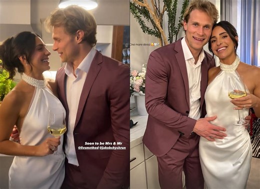 In Photos: Newlyweds Jakob Chychrun and Olivia's pre and after-wedding party in private ceremony with family and friends
