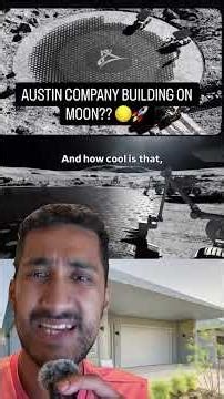 AUSTIN COMPANY BUILDING ON MOON?? 🌕🚀