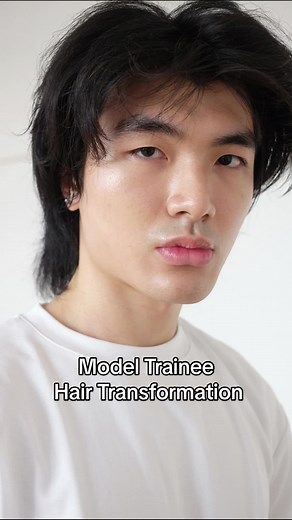 Our model trainee, Darren, just took a bold leap with his new look! What's your take on this stunning transformation? 🔥💇‍♂️ #modelhairstyle #hairtransformation #model #sgfashion
