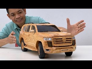 Wood Carving - 2024 Toyota Land Cruiser LC300 - Woodworking Art