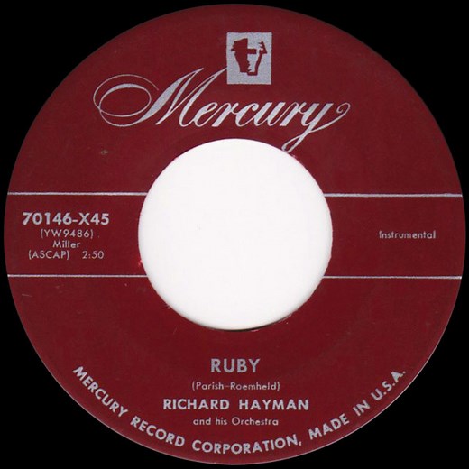 Richard Hayman And His Orchestra - Ruby / Dansero
