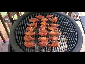 How To Smoked Chicken Wings on Kamado Joe