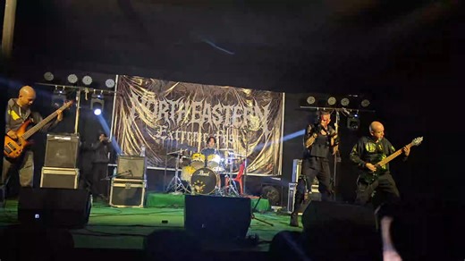 6.9K views · 158 reactions | Another live footage of Colombian brutality Carnivore Diprosopus decimating Shillong, Begin Redemption live 落 #NorthEasternExtremeFest | North East Extreme Alliance | Facebook