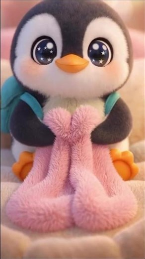 Cute animated 🐧 penguin..👀❤️crazy animal videos