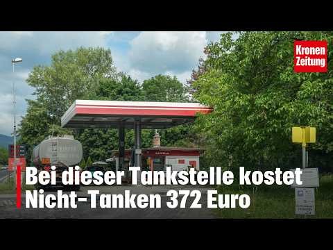 At this gas station, not refueling costs 372 euros | krone.tv NEWS