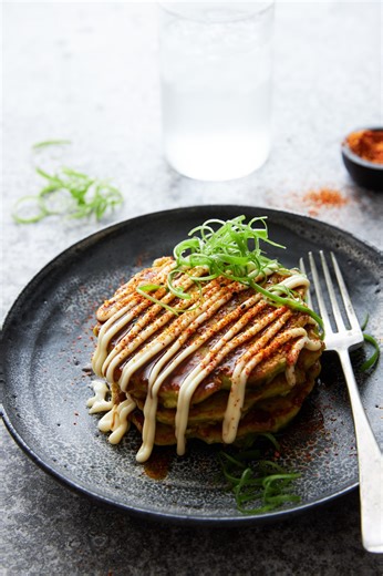 These crispy edamame haloumi okonomiyaki fritters 💯 the snack I cannot stop eating… | Marion Grasby