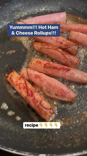 Delicious ham and cheese bites are so easy! . We’re wrapping smoked ham around oozing mozzarella then frying to melty perfection in butter for the ultimate keto snack. . ⛔ Whip up this drool-worthy ham and cheese creation in just 30 seconds! Save this video and share it with a low-carb friend today. . You’ll need * smoked deli ham sliced thin * Mozzarella cheese sticks * Butter * Everything but the bagel seasoning . Step 1: Place the tablespoon of butter in a non-stick skillet and let it melt on