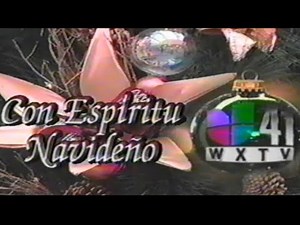 Univisión 41 WXTV / Brake de Anuncios Comerciales Y Promos (1995) TV Hispana