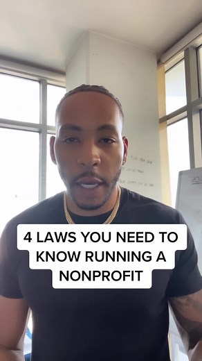 4 Laws you need to know running a nonprofit. 1. Tax Exempt Status 2. Board Of Directors 3. Financial Reporting 4. Charitable Solicitation #nonprofitsoftiktok #nonprofit #nonprofits #nonprofitorganization #nonprofittiktok #nonprofittok #share #businesstips #advice #learnhere #learnontiktok #tiktoktaughtme #explore
