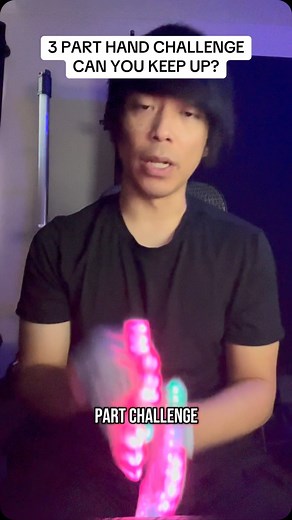 GLOVING ACADEMY | Kevin Cablay “Puppet” on Instagram: "Friendly challenge / tutorial for beginner glovers how’d you do? 📚DM for gloving classes! All skills welcomed! ☀️Buy the Helios microlight and use code “ALOHANATION” for 10% off at @glow_leds 🦾Also check out my Patreon, this month we’re focusing on Dials!"