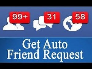 How to get auto friend request and follower on facebook.