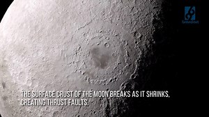 The moon is shrinking. And as the crust of our lone satellite contracts, it tugs on cliff-like cracks on the surface, leading to lots of moonquakes, scientists just discovered. The study researchers recently revisited moonquake data gathered by seismic equipment on the Apollo lunar missions, from 1969 to 1977. They examined moonquakes that occurred at shallow depths, using new algorithms to pinpoint where the moonquakes came from, according to a new study lunar shrinkage is still happening, drag