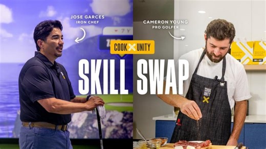 Cameron Young Puts His Cooking Skills to the Test with Iron Chef Jose Garces | CookUnity