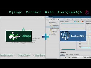 How to connect Django project with PostgreSQL | Use a postgres database in django app