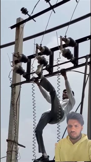 HT line connection close ll #lineman #electrician #tips #tipsntricks