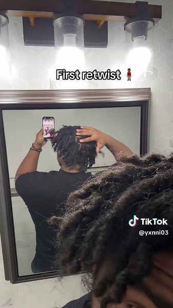 Ik ik need a cut 😭 #locs #starterlocs #locjourney #dreads | retwisting locs