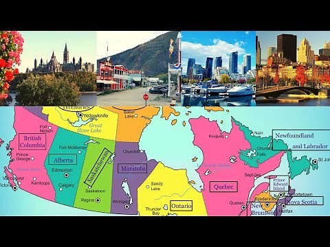 اكتشف كندا وتعرف على المقاطعات الكندية و أهم المدن للهجرة اليها