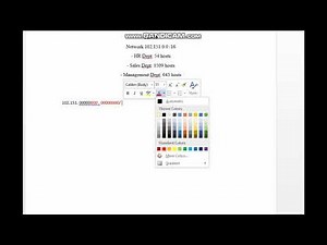Fixed Length Subnet Masking (FLSM)