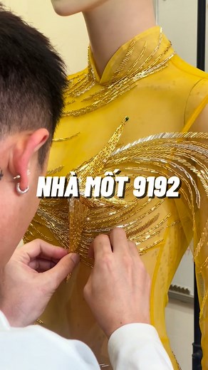 35K views · 1.3K reactions | The process of making gown - Nhà Mốt 9192 #songtoan #ntksongtoan #nhamot9192 | Nhà Mốt 9192 | Facebook