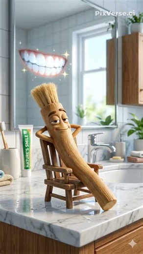 Toothpaste Thought It Could Win… Miswak Said NO #animated