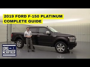 2019 FORD F-150 PLATINUM COMPLETE GUIDE STANDARD AND OPTIONAL EQUIPMENT