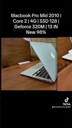 Macbook Pro Mid 2010 | Core 2 | 4G | SSD 128 | Geforce 320M | 13 IN - new 98%