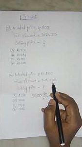 “Discount Tricks Explained in 1 Minute – Score Full Marks in Exams!”#DiscountTricks#Aptitude