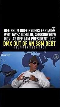 JAY-Z RELEASED DMX FROM DEF JAM WITH AN $8 MILLION DOLLAR DEBT?!?! #jayz