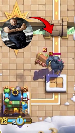 Bro Thinks He's Drifting 😆😄 #clashroyale #gaming #supercell#meme #memesdaily #gameplay