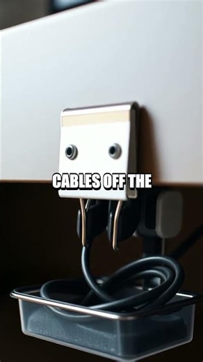 The Desk Cable Clip Shuffle Hack