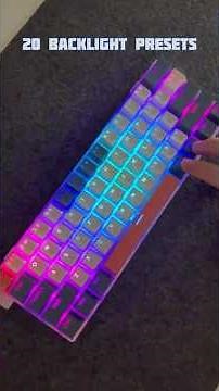 ⌨️ Machenike K500-B61 unboxing (red switch mechanical keyboard)