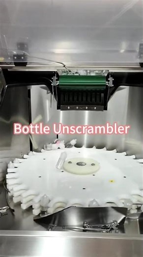 Automatic bottle unscrambler