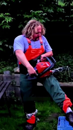 This Special Pant Stopped a Chainsaw Instantly! 😱🪚 #Shorts